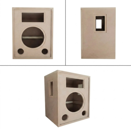 Precision CNC-Machined MDF Components